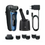 ریش تراش براون اصل مدل 61b7500cc و لوازم جانبی