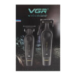 جعبه ماشین اصلاح ست دو عددی وی جی آر مدل V-197 & 995